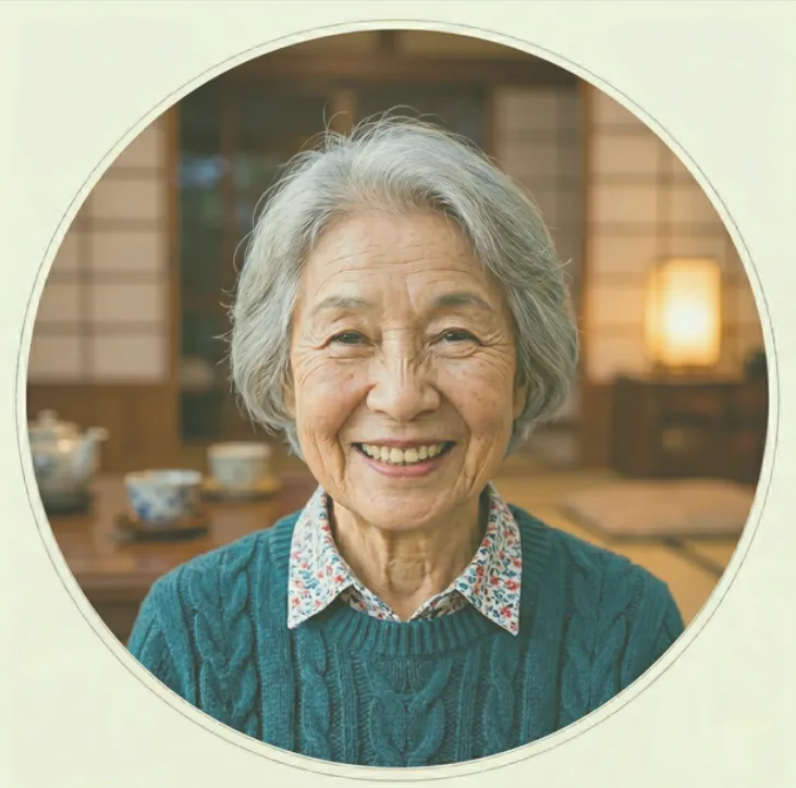 一人暮らしの60代女性のイメージ